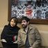 حضور شهاب حسینی و همسرش در مراسم اکران «چهارشنبه»